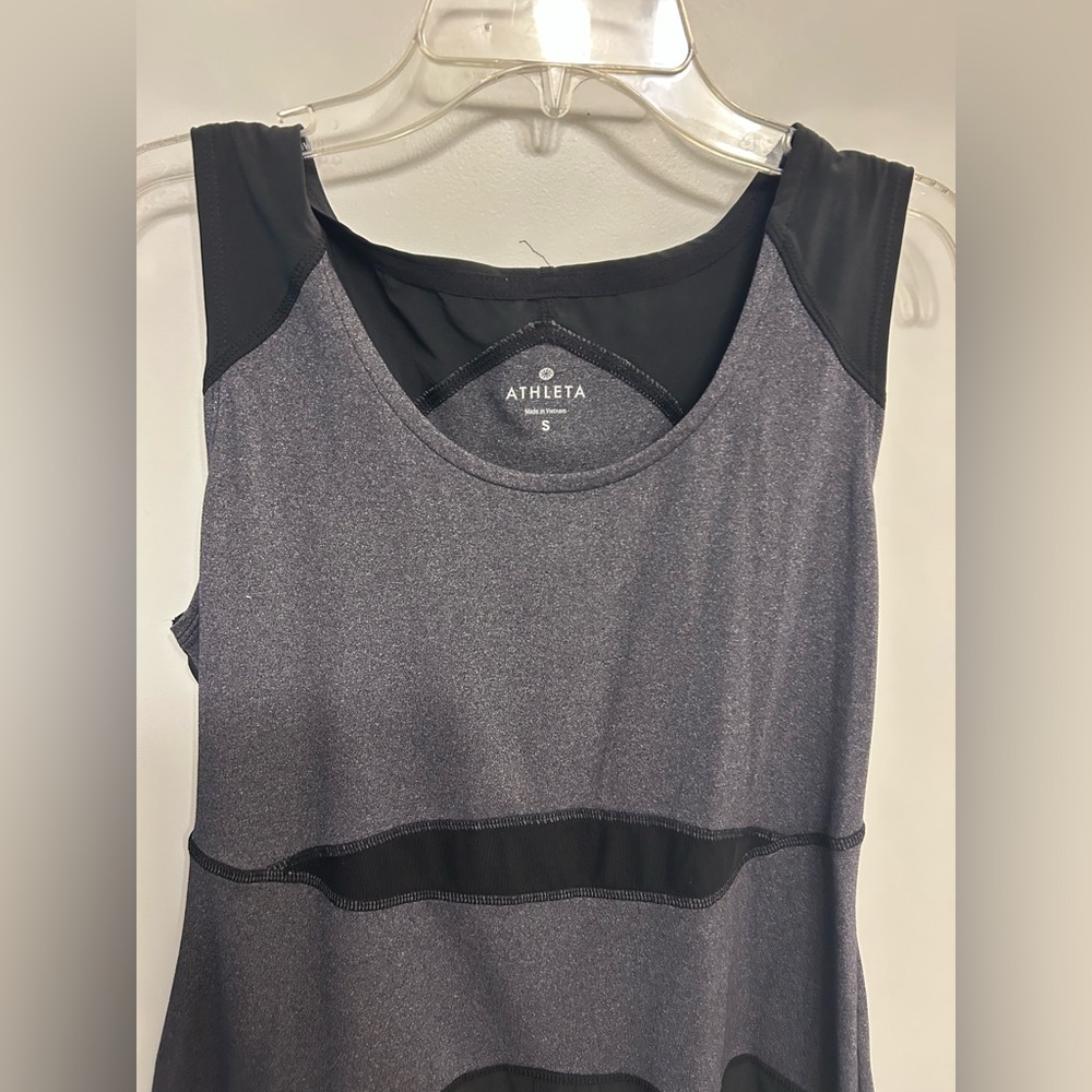 Athleta Black and Gray Tennis Dress - Picture 2 of 11